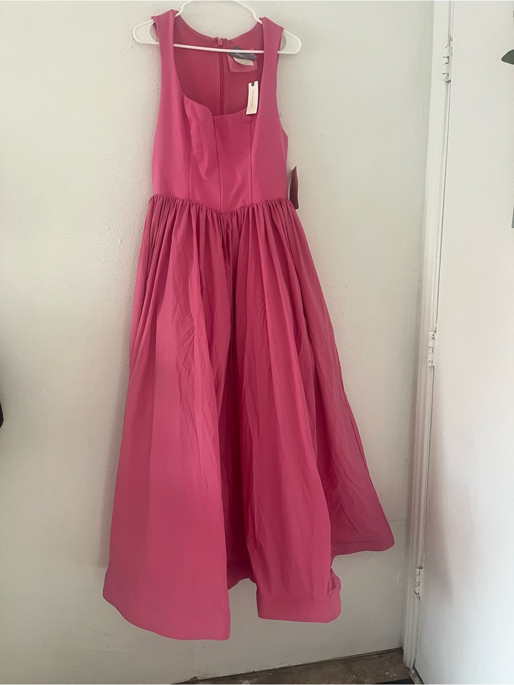 Anthropology Pink Sleeveless Party Dress